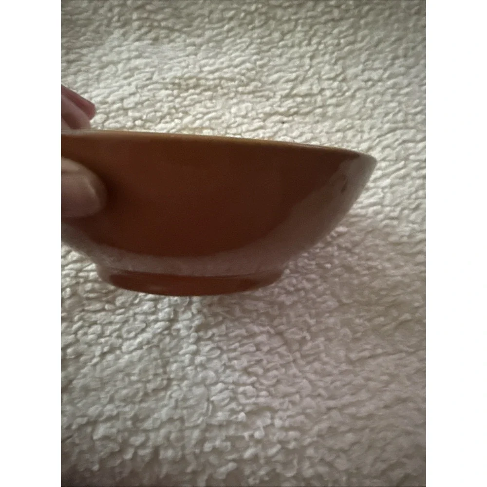 Made In Korea Hand Painted Serving Bowl-Butterflies Multi Color -7.5